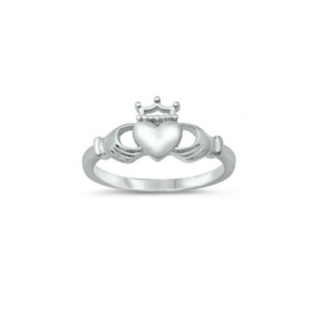 🥰 CLADDAGH STERLING SILVER RING